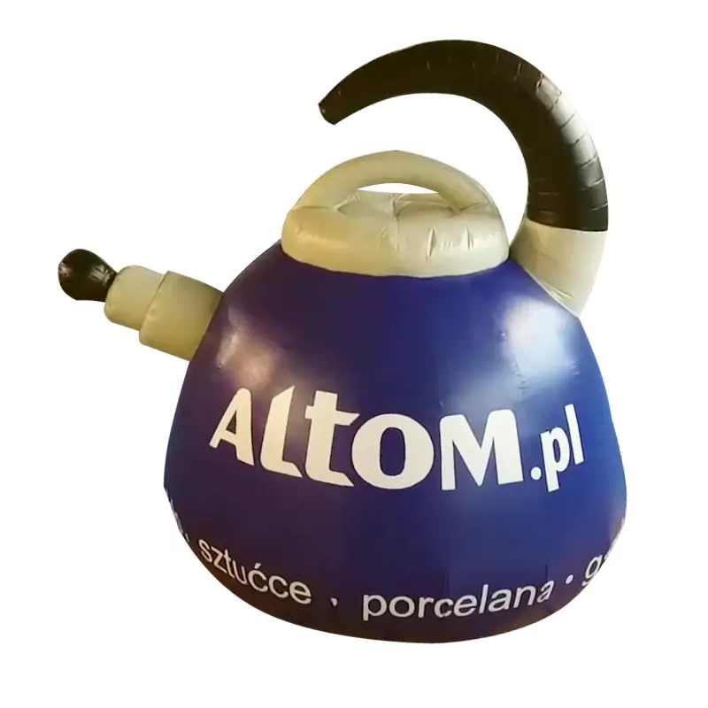 balon wentylatorowy Altom w kształcie czajnika w dużej skali