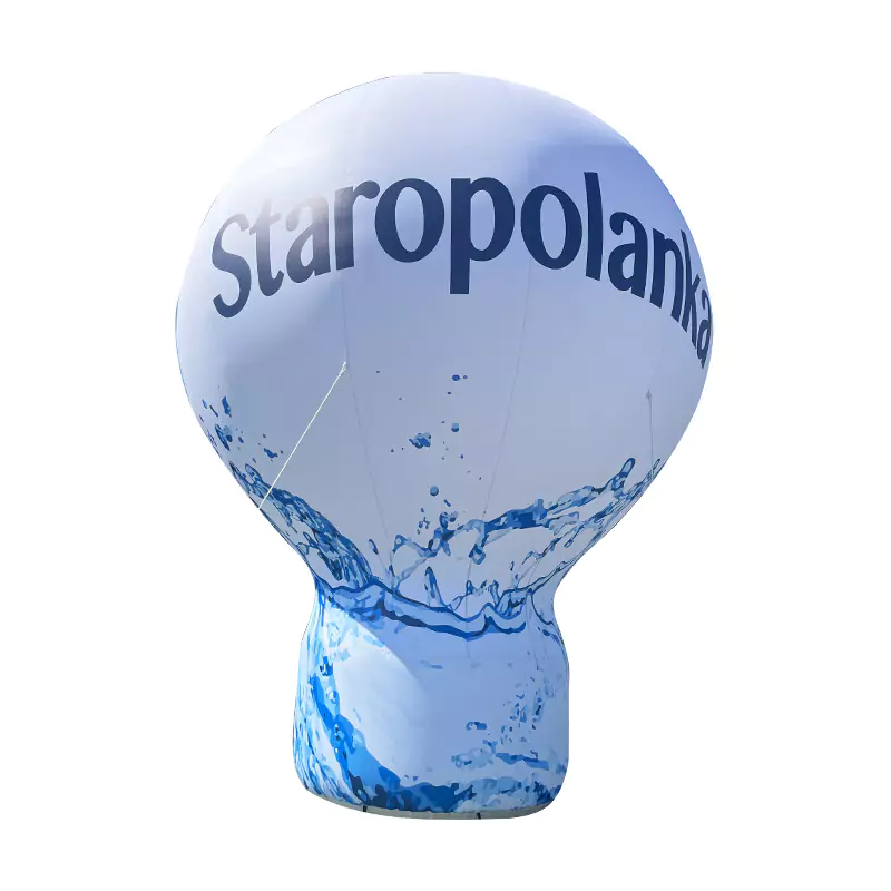 Balon pneumatyczny wentylatorowy z nadrukiem na całej powierzchni Staropolanka