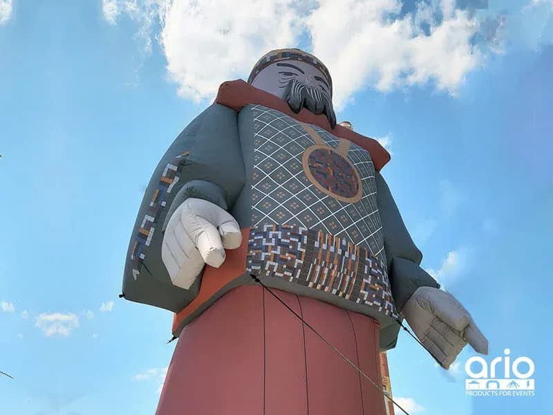 Figura Pneumatyczna Indianin